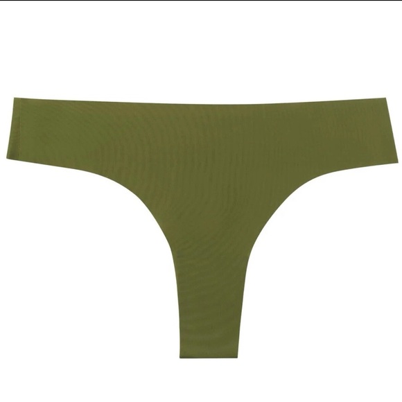 Other - Uwila Warrior Terrarium Moss Green Seamless Thong panty